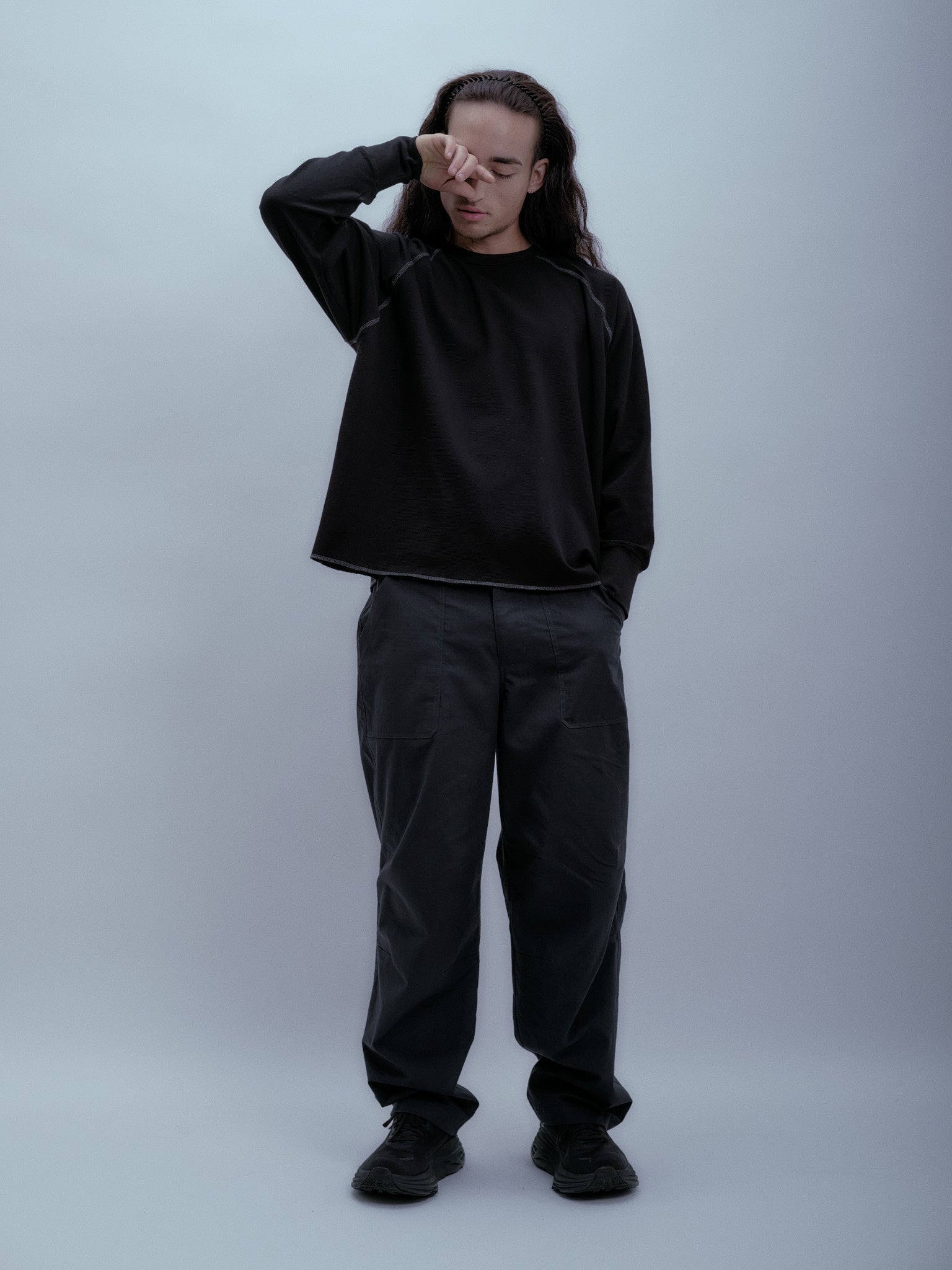 BASE LONGSLEEVE- HONEYCOMB