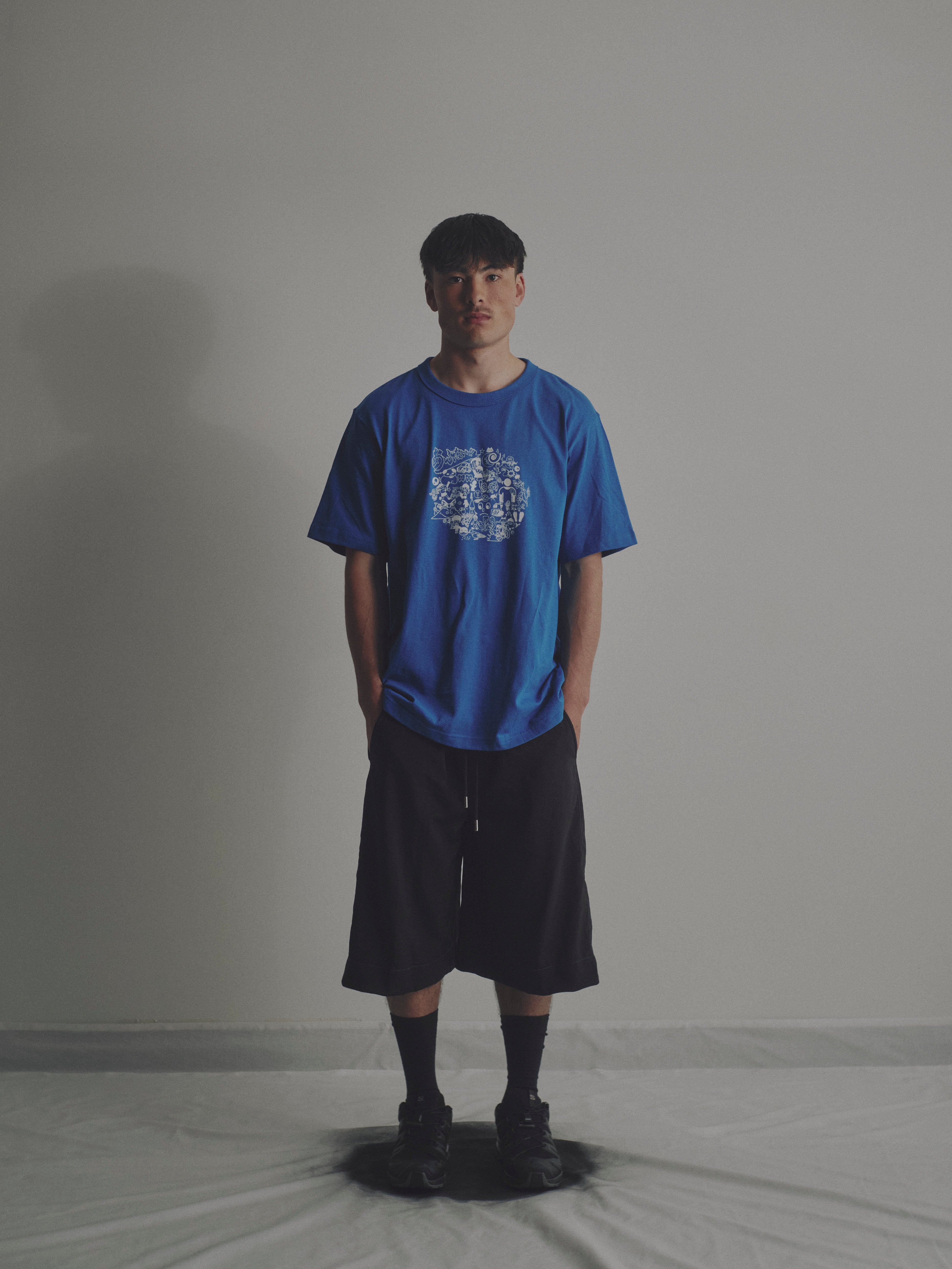 PERFECT BLUE SHORTS