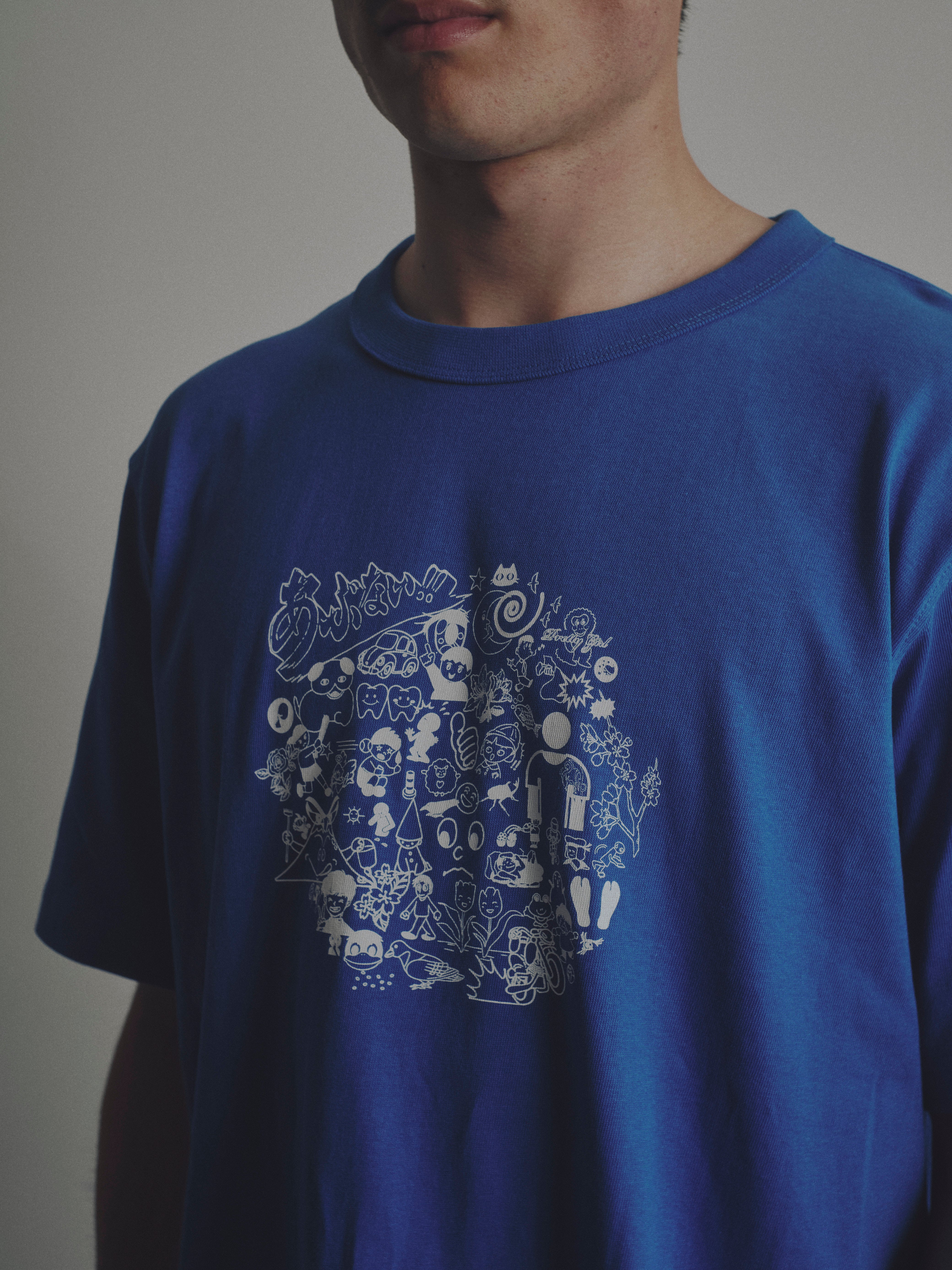 MARU T-SHIRT- POCARI BLUE