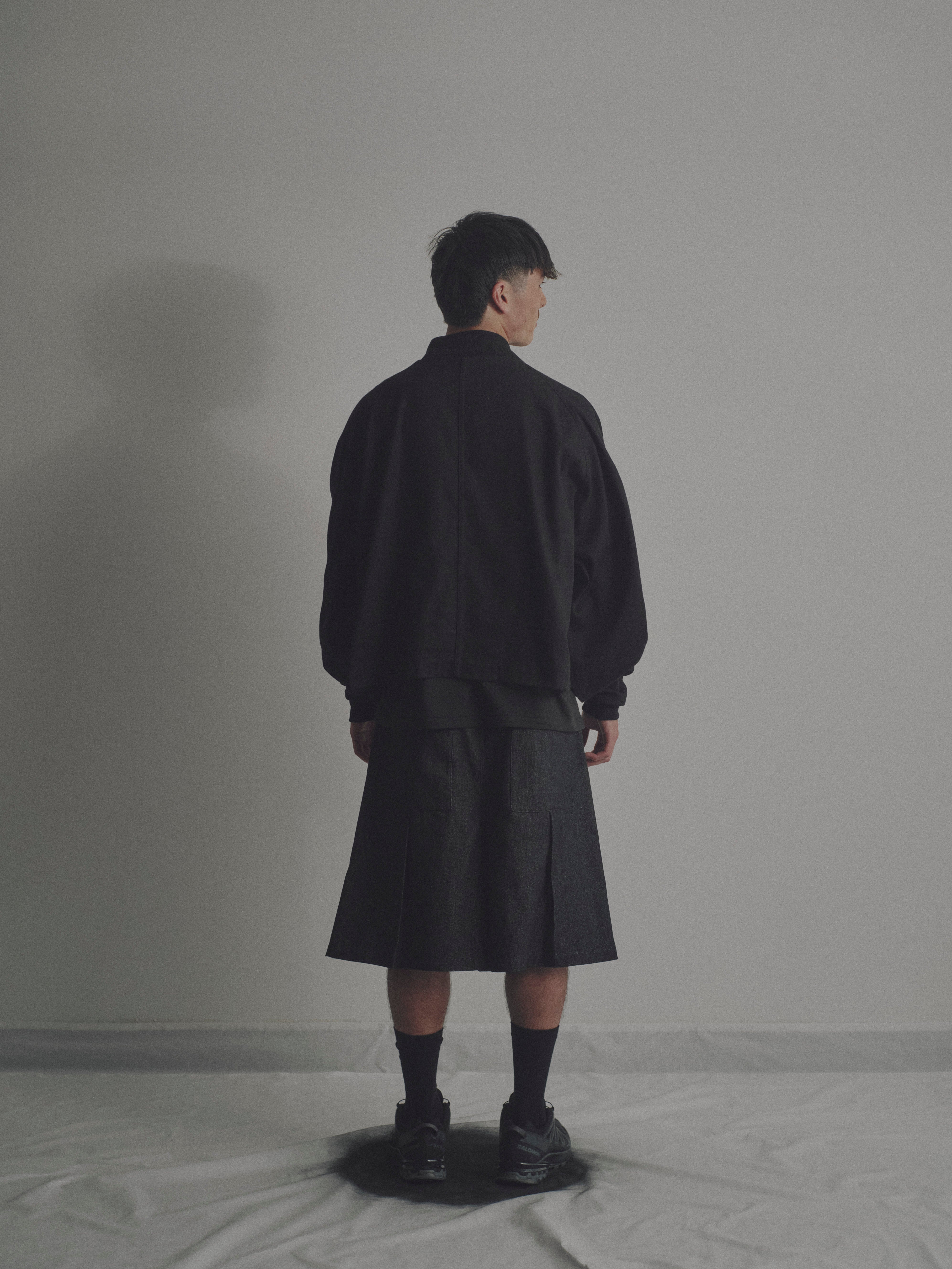 TRUCKER PLEAT SHORTS