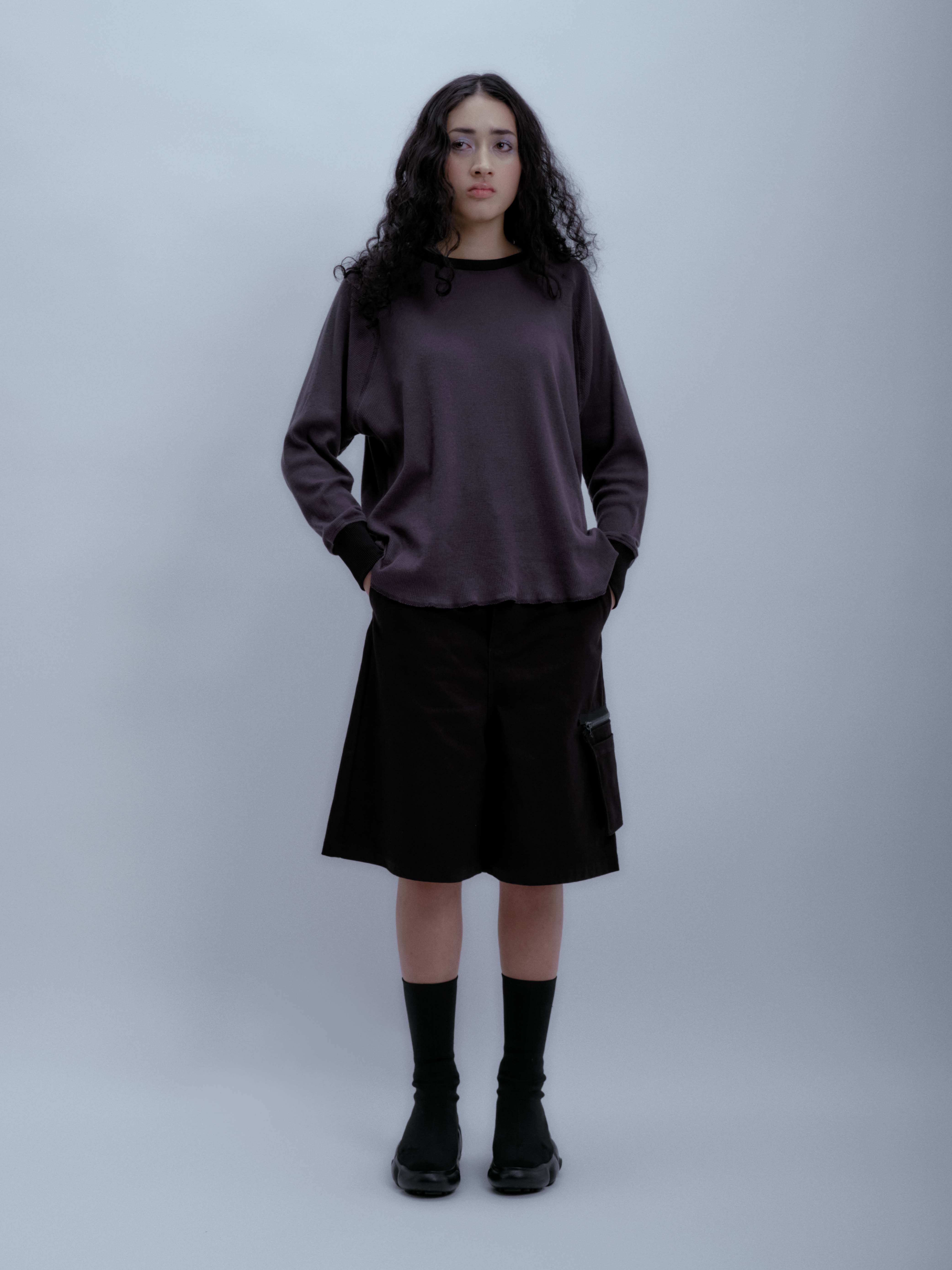 BASE LONGSLEEVE- WAFFLE